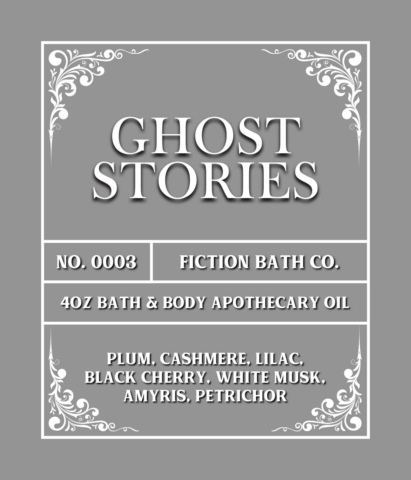 NO. 0003 GHOST STORIES