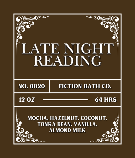 NO. 0020 LATE NIGHT READING