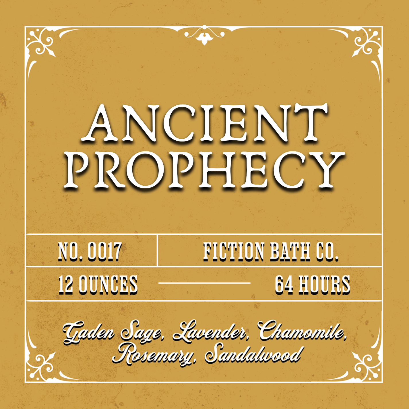 NO. 0017 ANCIENT PROPHECY