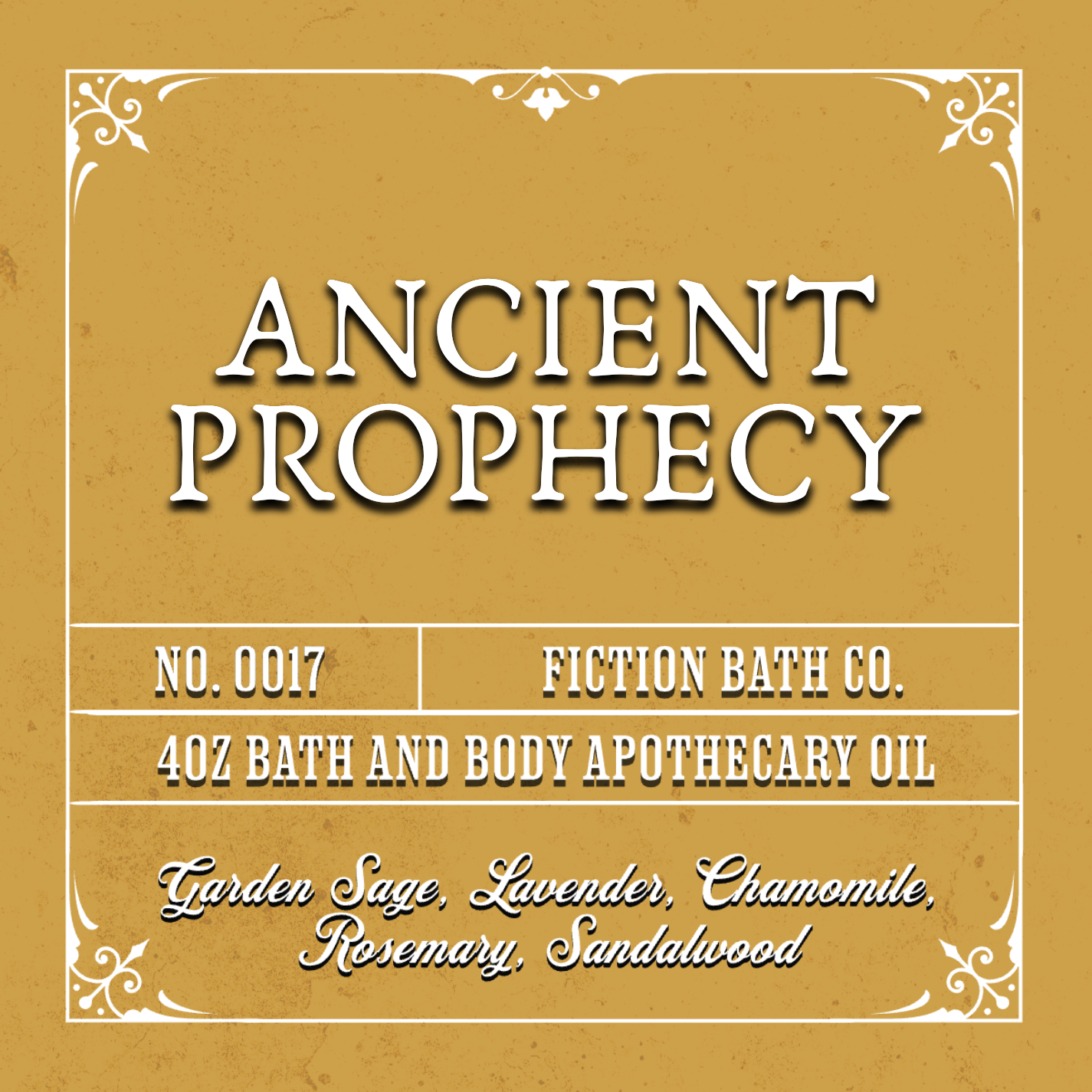 NO. 0017 ANCIENT PROPHECY