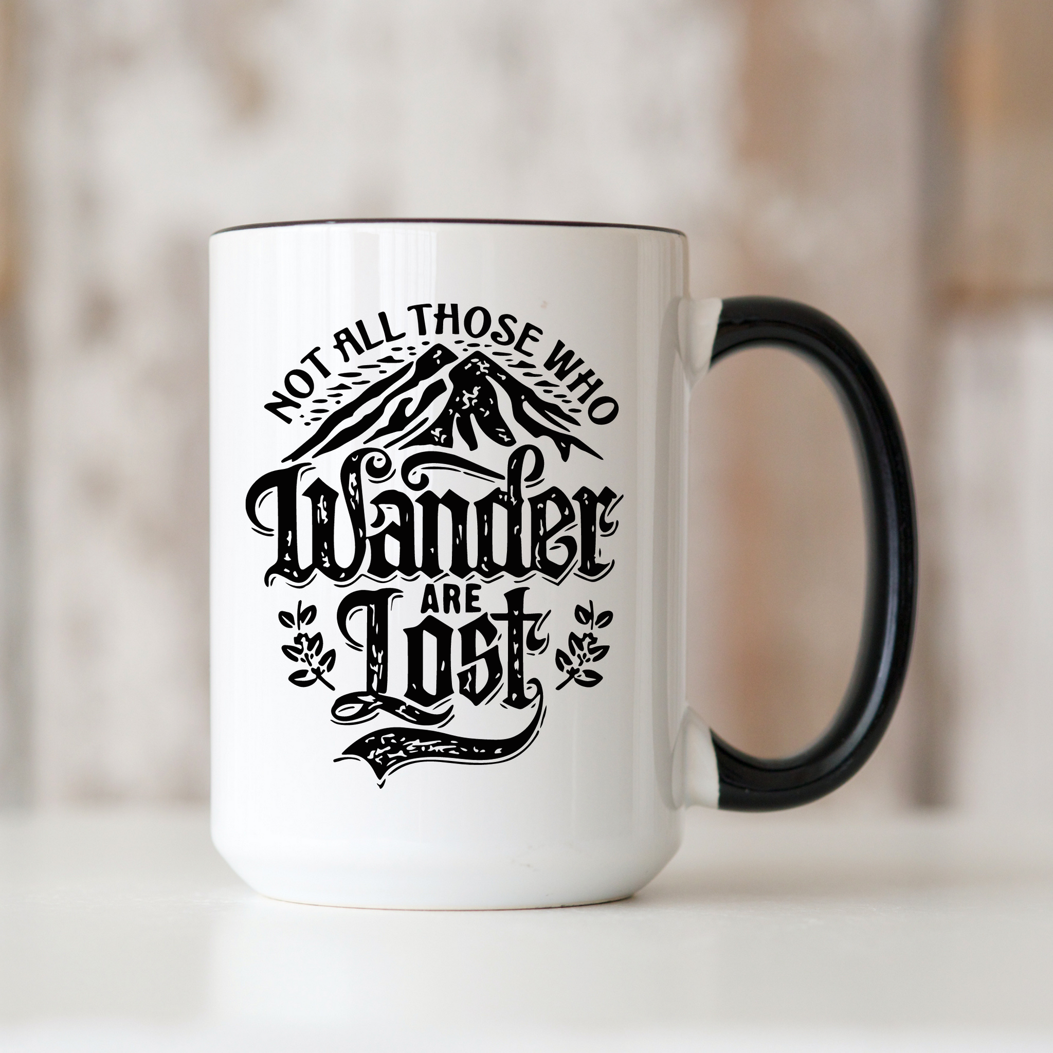 Lord of the Rings LotR - Not all those who wonder are lost - 20 oz